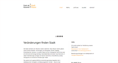 Desktop Screenshot of ek-stadtplaner.de